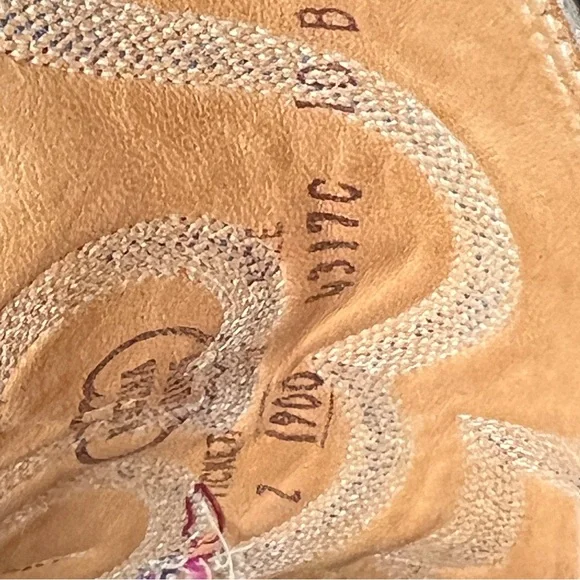 Nocona Black Python Cowboy Boots | Men's Size 8 | Exotic Leather Western Boots - Picture 5 of 17